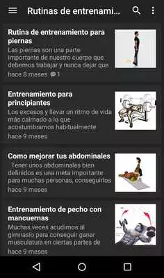 Play Fitness: rutinas entrenamiento