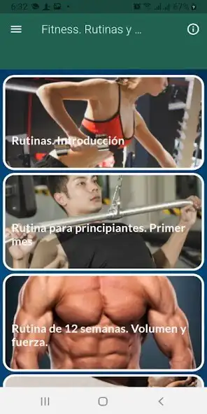 Play Fitness. Rutinas y ejercicios  and enjoy Fitness. Rutinas y ejercicios with UptoPlay