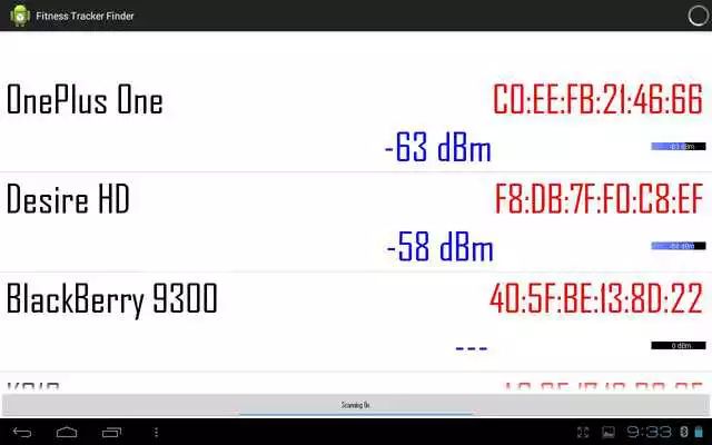 Play Fitness Tracker Finder