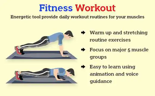 Play Fitness Workout, Exercise at Home - No Equipment  and enjoy Fitness Workout, Exercise at Home - No Equipment with UptoPlay