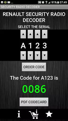 Play Fits Renault Radio Code Decoder as an online game Fits Renault Radio Code Decoder with UptoPlay