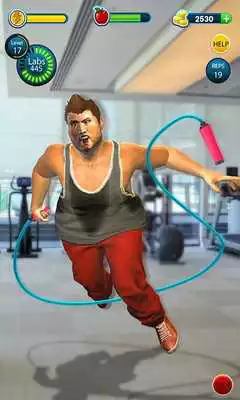 Play Fit the Fat 3D Game: Lose Fat Home Gym Simulator