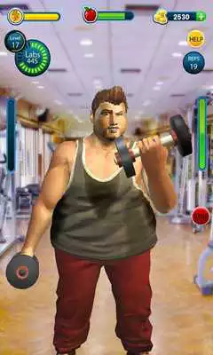 Play Fit the Fat 3D Game: Lose Fat Home Gym Simulator