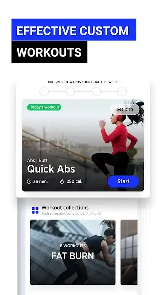 Play Fitwell - 30 Day Fitness Workout Diet Step Counter as an online game Fitwell - 30 Day Fitness Workout Diet Step Counter with UptoPlay