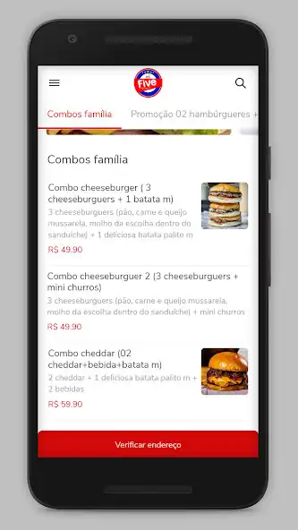 Play Five Burgers as an online game Five Burgers with UptoPlay