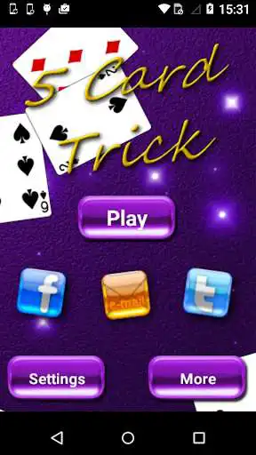 Play APK Five Card Trick - Automagical and enjoy Five Card Trick - Automagical with UptoPlay com.purplewaxgames.cardtrick Play APK Five Card Trick - Automagical and enjoy Five Card Trick - Automagical with UptoPlay com.purplewaxgames.cardtrick