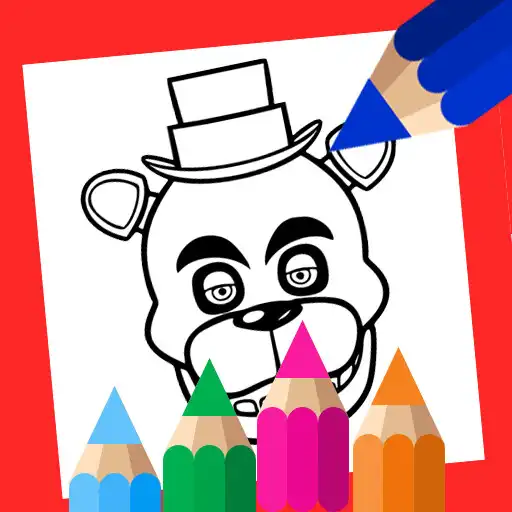 Play Five Coloring Nightmare Pages APK