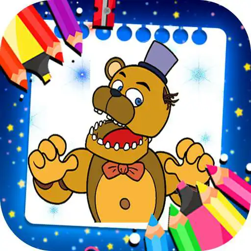 Play Five coloring nightsmare game APK Play Five coloring nightsmare game APK
