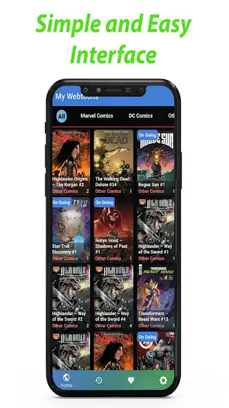 Play Fived: Comics, Manga, Webtoons  and enjoy Fived: Comics, Manga, Webtoons with UptoPlay