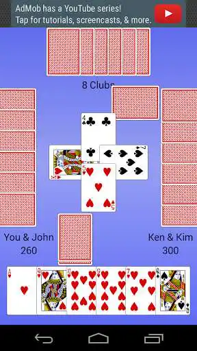 Play Five Hundred as an online game Five Hundred with UptoPlay