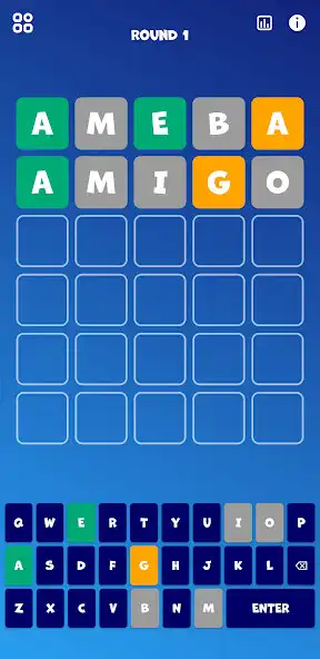 Play Five letters English  and enjoy Five letters English with UptoPlay
