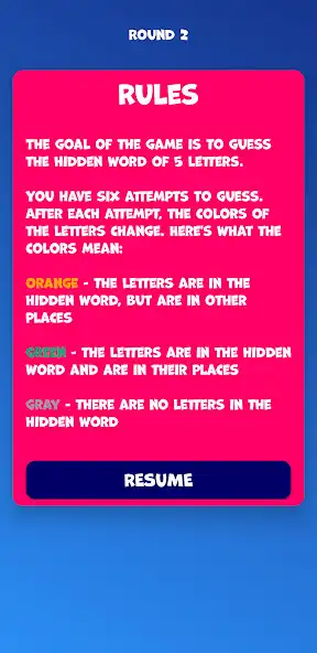 Play Five letters English as an online game Five letters English with UptoPlay