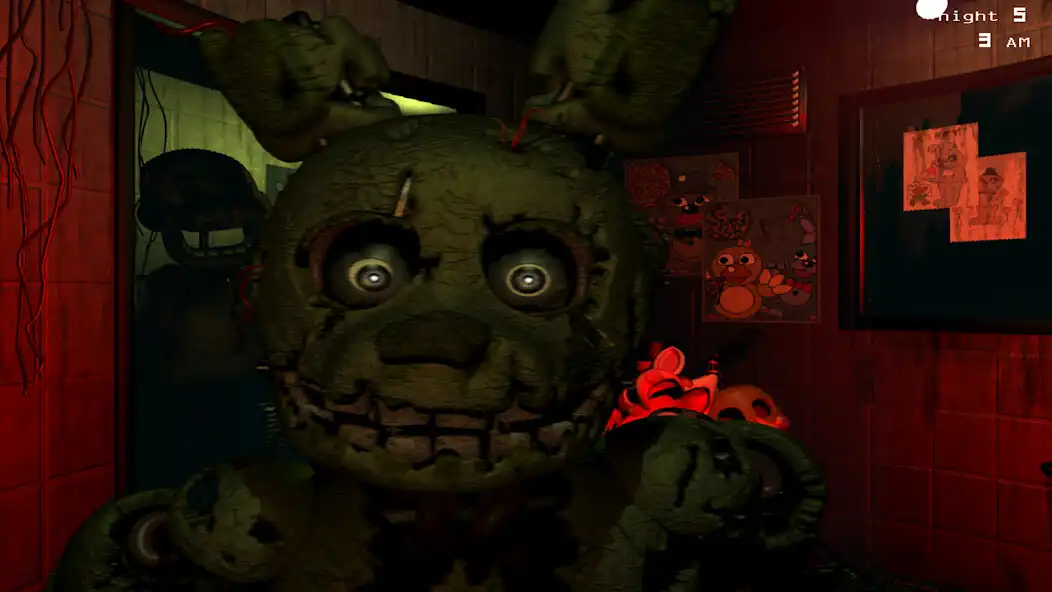 Play Five Nights at Freddys 3 as an online game Five Nights at Freddys 3 with UptoPlay