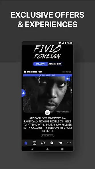 Play Fivio Foreign - Official App  and enjoy Fivio Foreign - Official App with UptoPlay