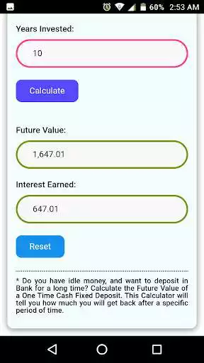 Play APK Fixed Deposit Calculator  and enjoy Fixed Deposit Calculator with UptoPlay com.fdcalc