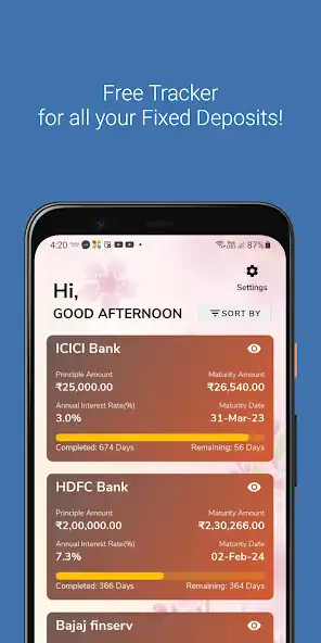 Play Fixed Deposit - FD Manager  and enjoy Fixed Deposit - FD Manager with UptoPlay