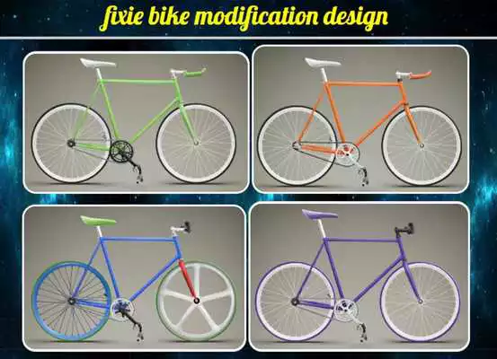 Play fixie bike modification design