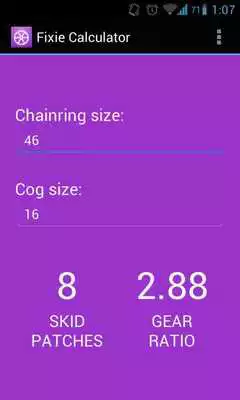 Play Fixie Calculator Play Fixie Calculator