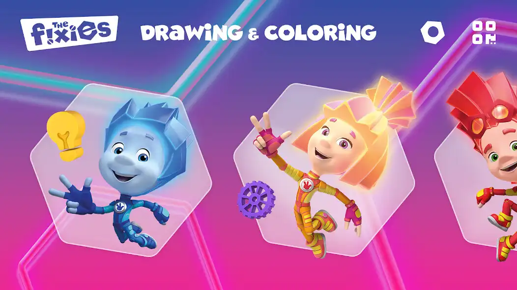 Play Fixies: Drawing  Coloring  and enjoy Fixies: Drawing  Coloring with UptoPlay