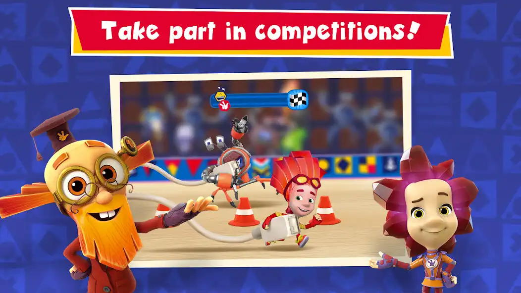 Play Fixies vs Crabots: Cool Game! as an online game Fixies vs Crabots: Cool Game! with UptoPlay