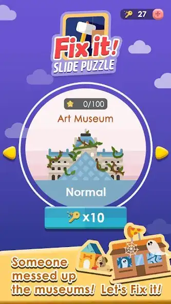 Play Fix it : Sliding Puzzle  and enjoy Fix it : Sliding Puzzle with UptoPlay