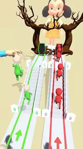 Play Fix the Line - Sort the Crowd as an online game Fix the Line - Sort the Crowd with UptoPlay