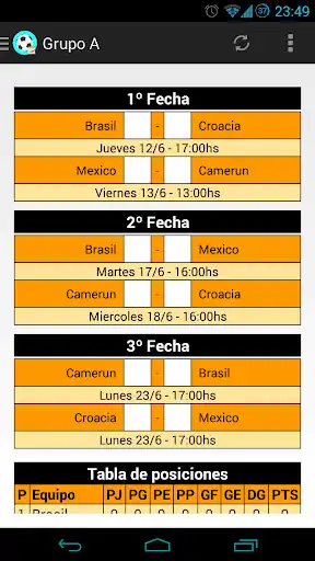 Play Fixture Mundial Brasil 2014  and enjoy Fixture Mundial Brasil 2014 with UptoPlay