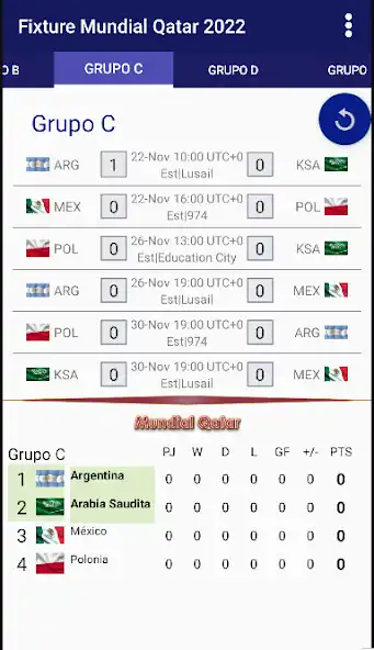 Play Fixture Mundial as an online game Fixture Mundial with UptoPlay