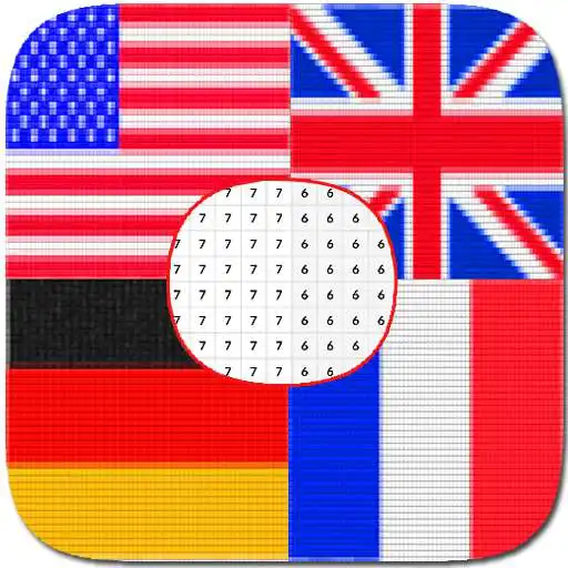 Play Flag Coloring Color By Number:PixelArt APK