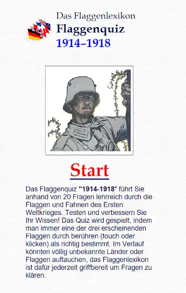 Play Flaggenquiz 1914–1918  and enjoy Flaggenquiz 1914–1918 with UptoPlay