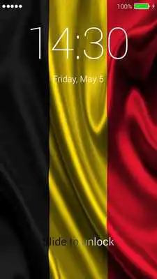 Play Flag of Belgium Lock Screen Wallpaper Play Flag of Belgium Lock Screen Wallpaper