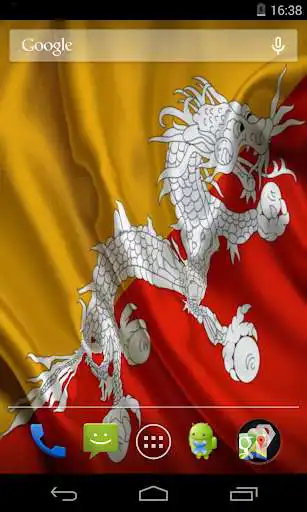Play Flag of Bhutan Live Wallpapers as an online game Flag of Bhutan Live Wallpapers with UptoPlay