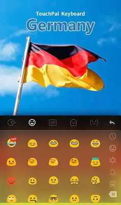 Play Flag of Germany Keyboard Theme