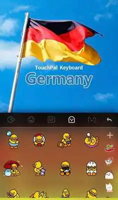 Play Flag of Germany Keyboard Theme