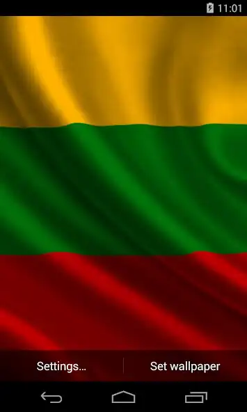 Play Flag of Lithuania 3D Wallpaper  and enjoy Flag of Lithuania 3D Wallpaper with UptoPlay