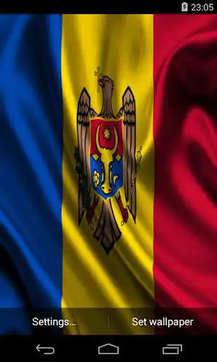 Play Flag of Moldova Live Wallpaper  and enjoy Flag of Moldova Live Wallpaper with UptoPlay