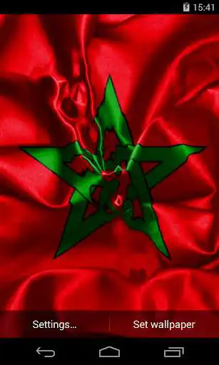 Play Flag of Morocco Live Wallpaper as an online game Flag of Morocco Live Wallpaper with UptoPlay