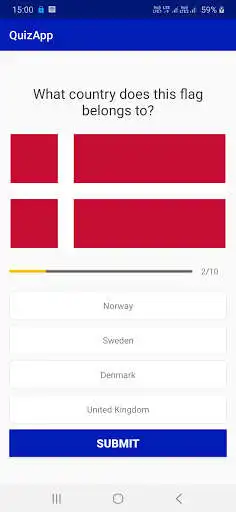 Play FLAG QUIZ APP as an online game FLAG QUIZ APP with UptoPlay