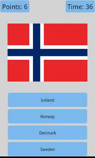 Play Flag Quiz Logo as an online game Flag Quiz Logo with UptoPlay