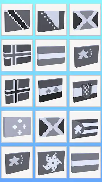 Play Flags 3D Color by Number  and enjoy Flags 3D Color by Number with UptoPlay