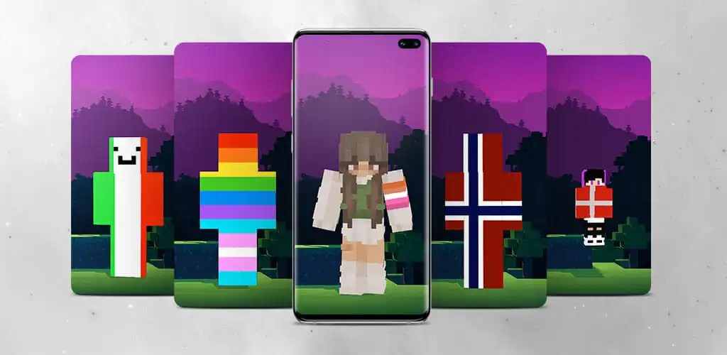 Play Flag Skin for Minecraft  and enjoy Flag Skin for Minecraft with UptoPlay
