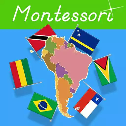 Play Flags of South America - Montessori Geography APK