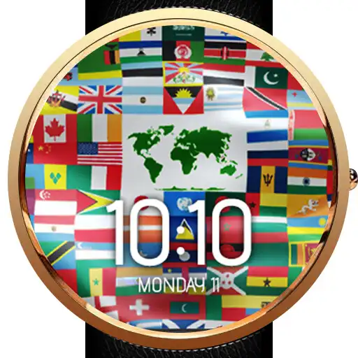 Play Flags of the World Watch Face APK