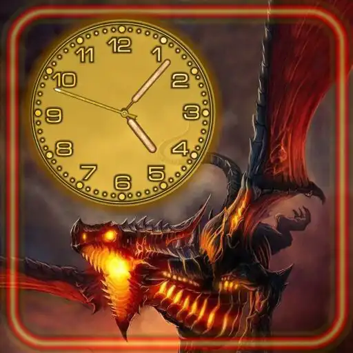 Play Flame Dragon Clock APK