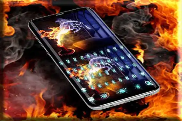 Play Flame Football keyboard theme