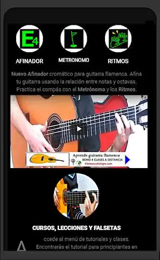 Play Flamenco Guitar Classes  and enjoy Flamenco Guitar Classes with UptoPlay