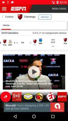 Play Flamengo ao vivo