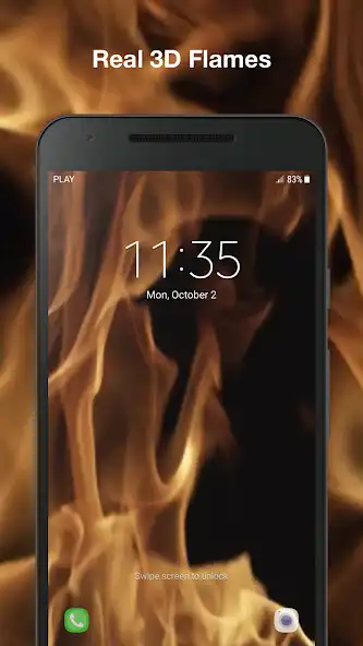 Play Flames Live Wallpaper Pro as an online game Flames Live Wallpaper Pro with UptoPlay