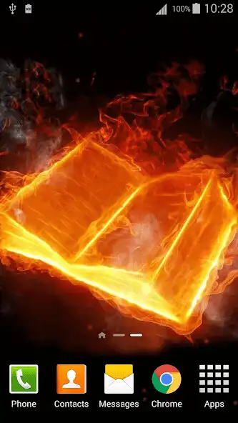 Play Flames Live Wallpaper