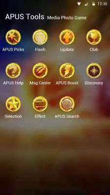 Play Flaming blood basketball APUS stylish theme